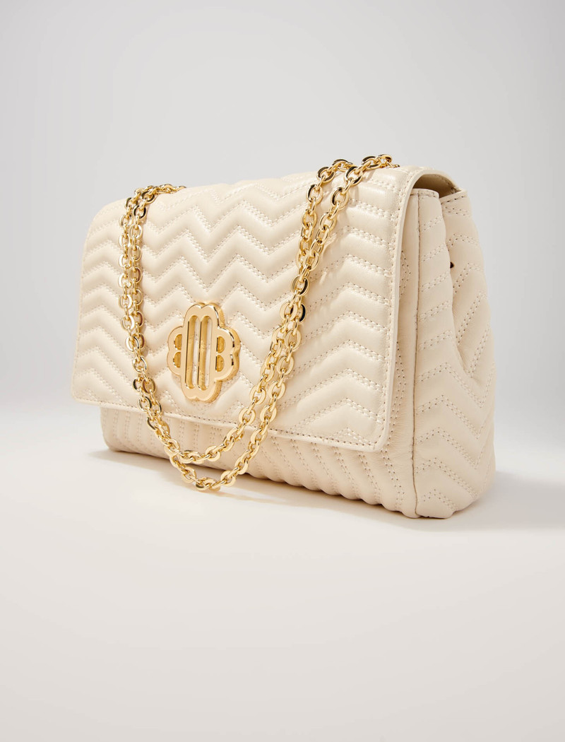 Leather bag with chain strap 3