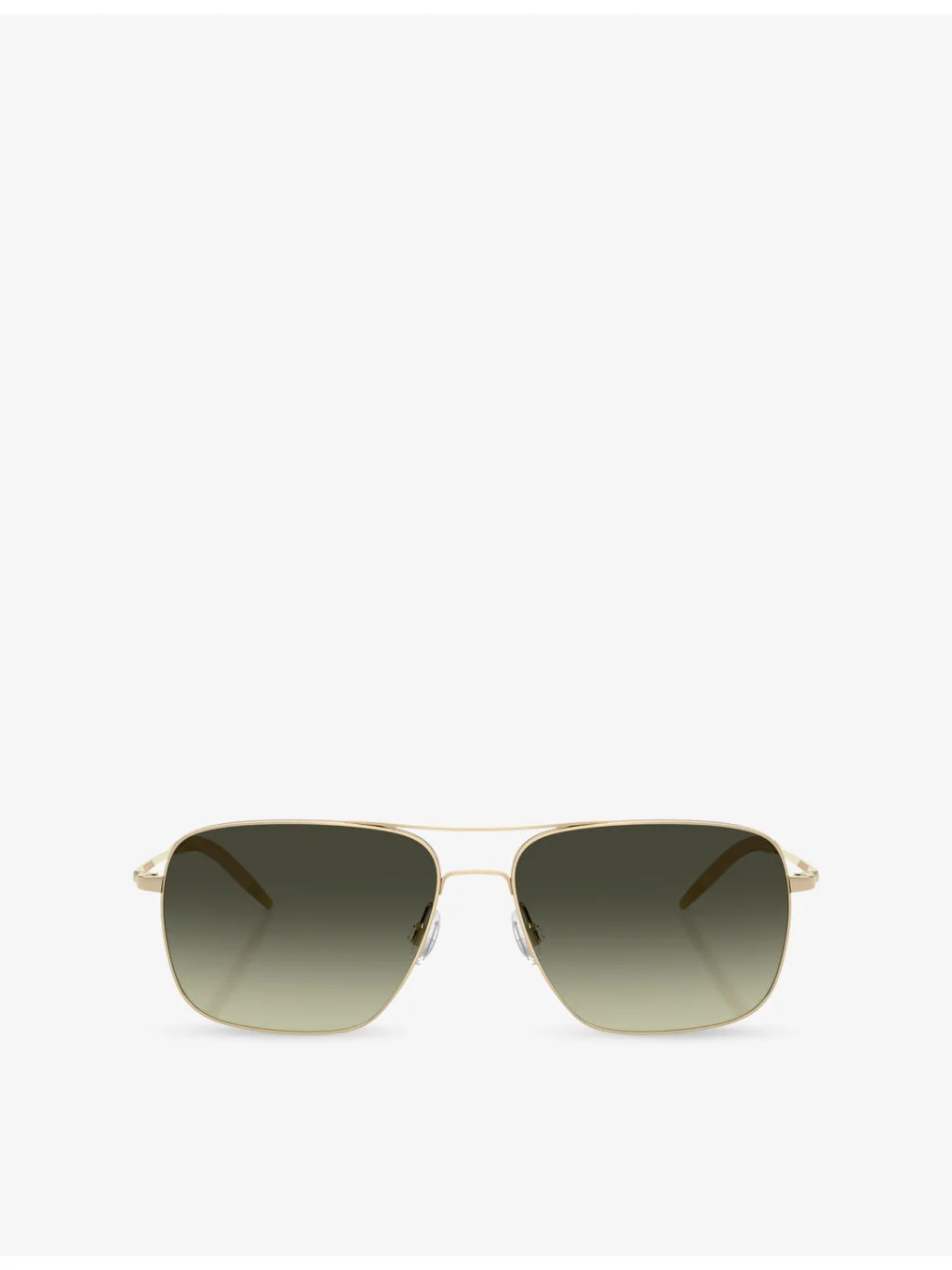 OV1150S Clifton Aviator-Frame Metal Sunglasses - 1