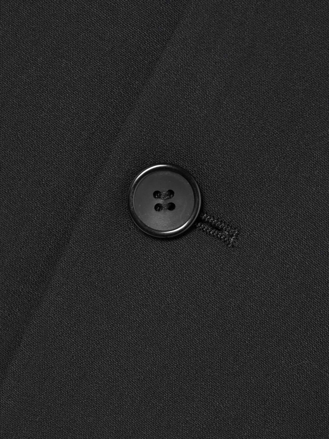 Cropped grain de poudre wool blazer - 5