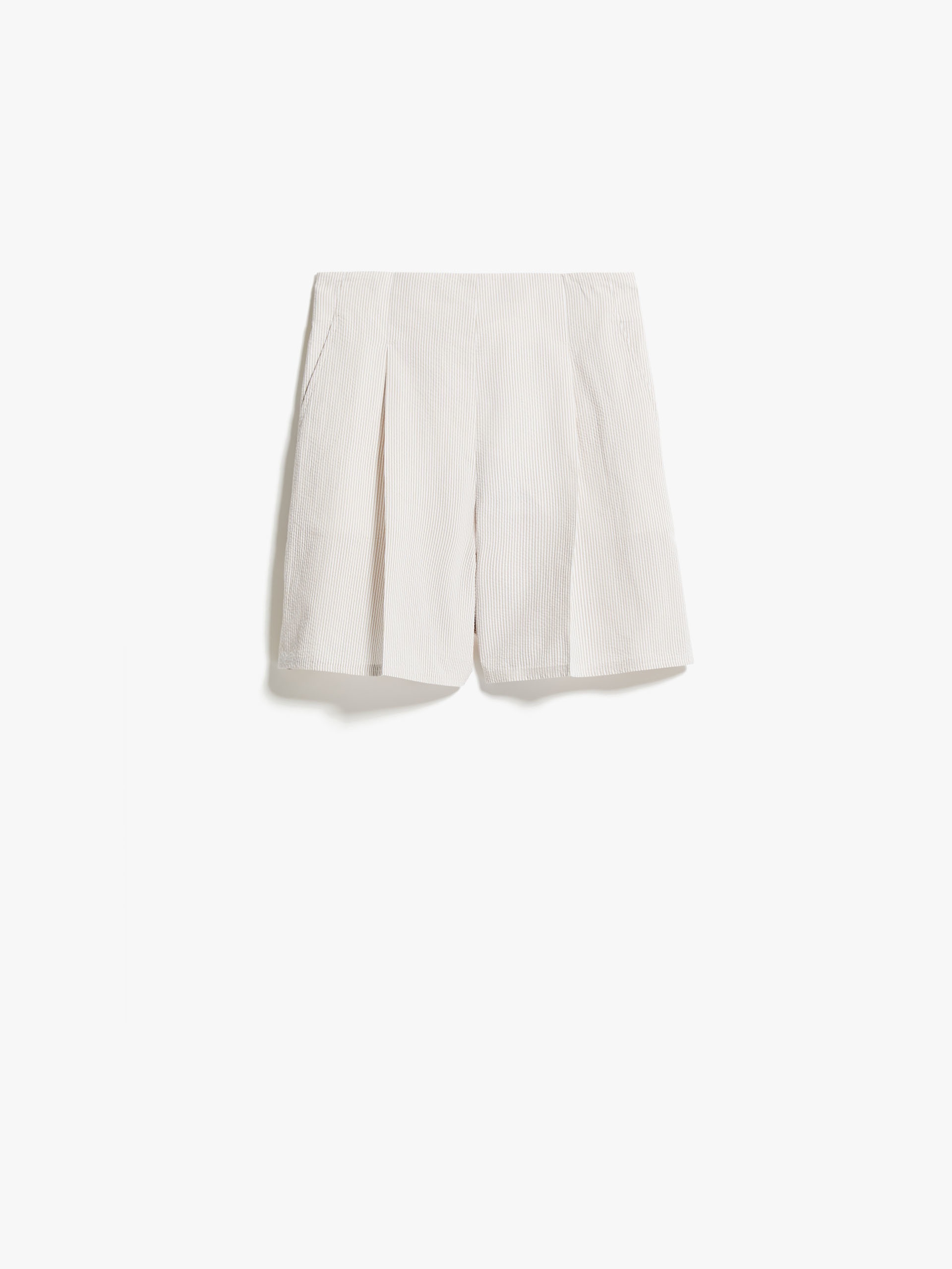 CANALE Cotton seersucker shorts - 1