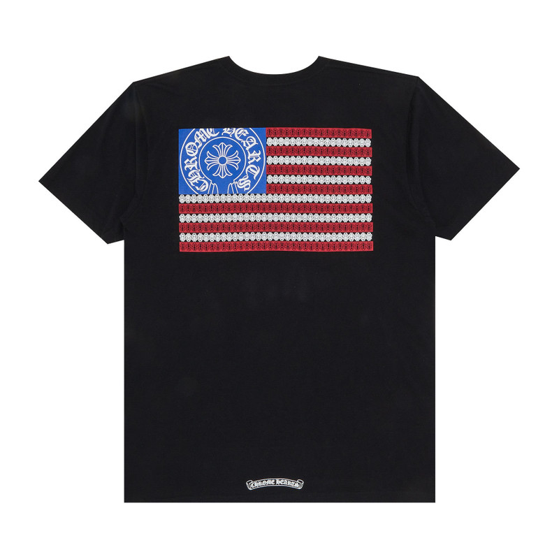 Chrome Hearts Chrome Hearts American Flag T-Shirt 'Black' outlook