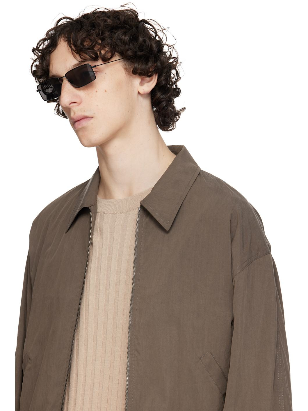 Black Chopper Fiammato Sunglasses - 4