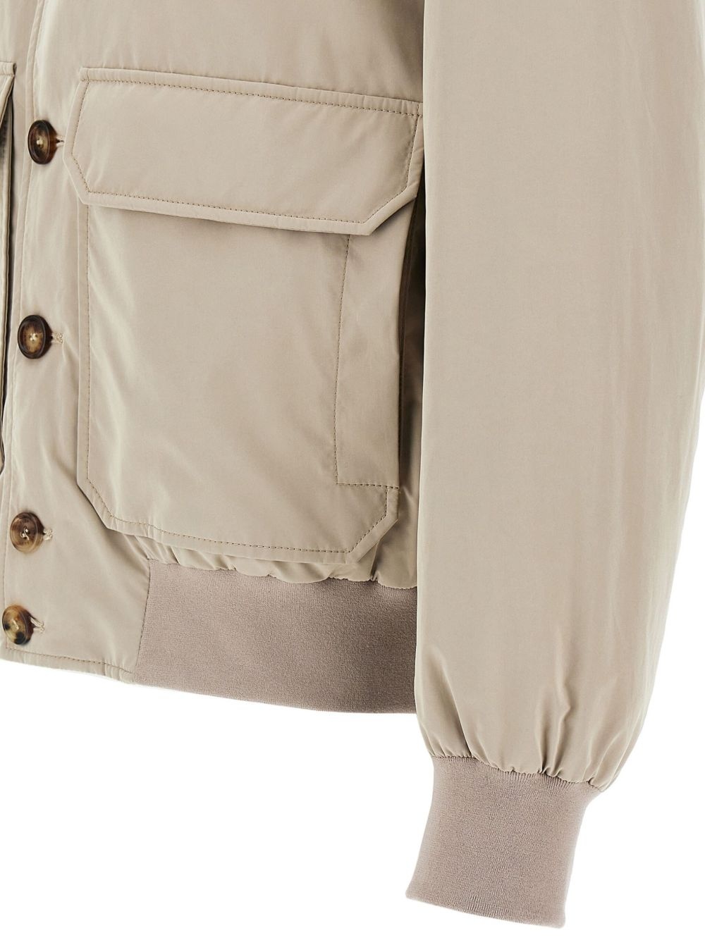 water-repellent bomber jacket - 4