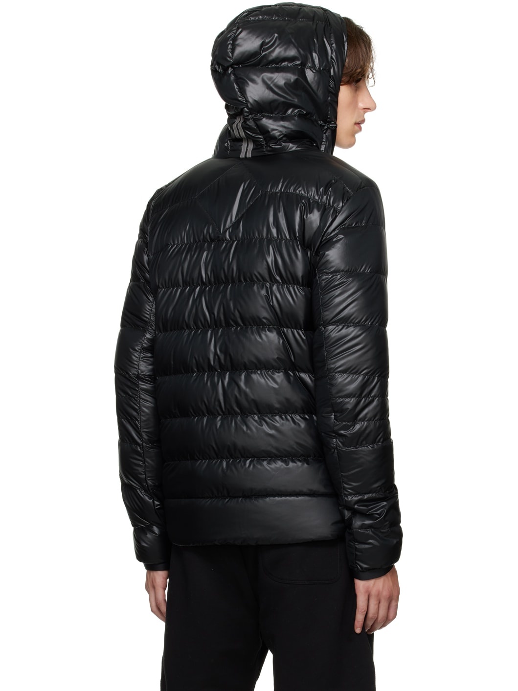 Black Crofton Down Jacket - 3
