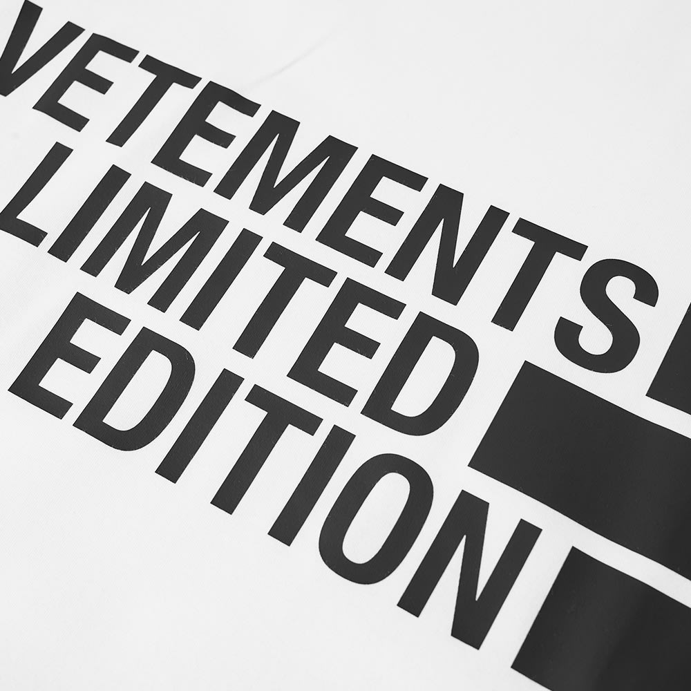 VETEMENTS Big Logo Limited Edition Tee - 2
