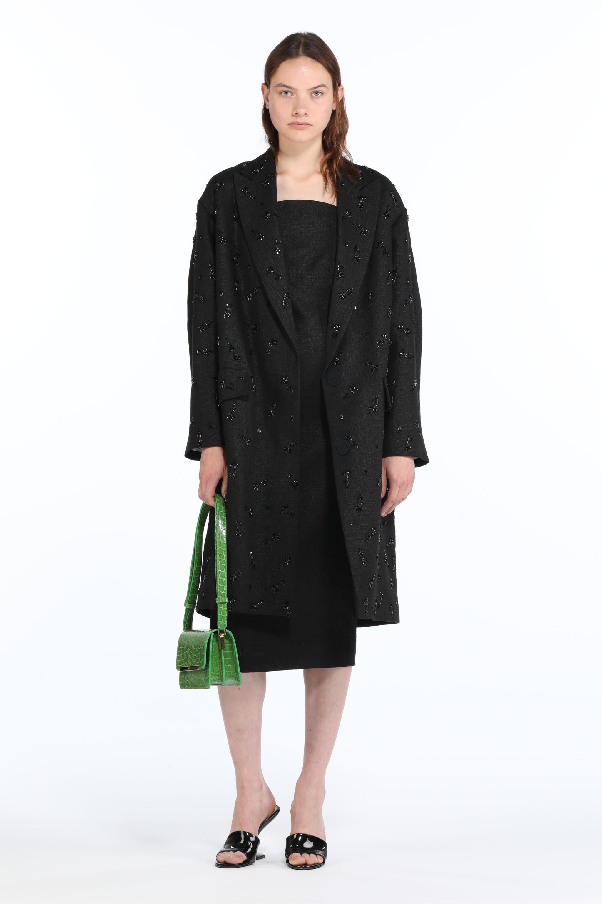 CRYSTAL-EMBELLISHED COAT - 4