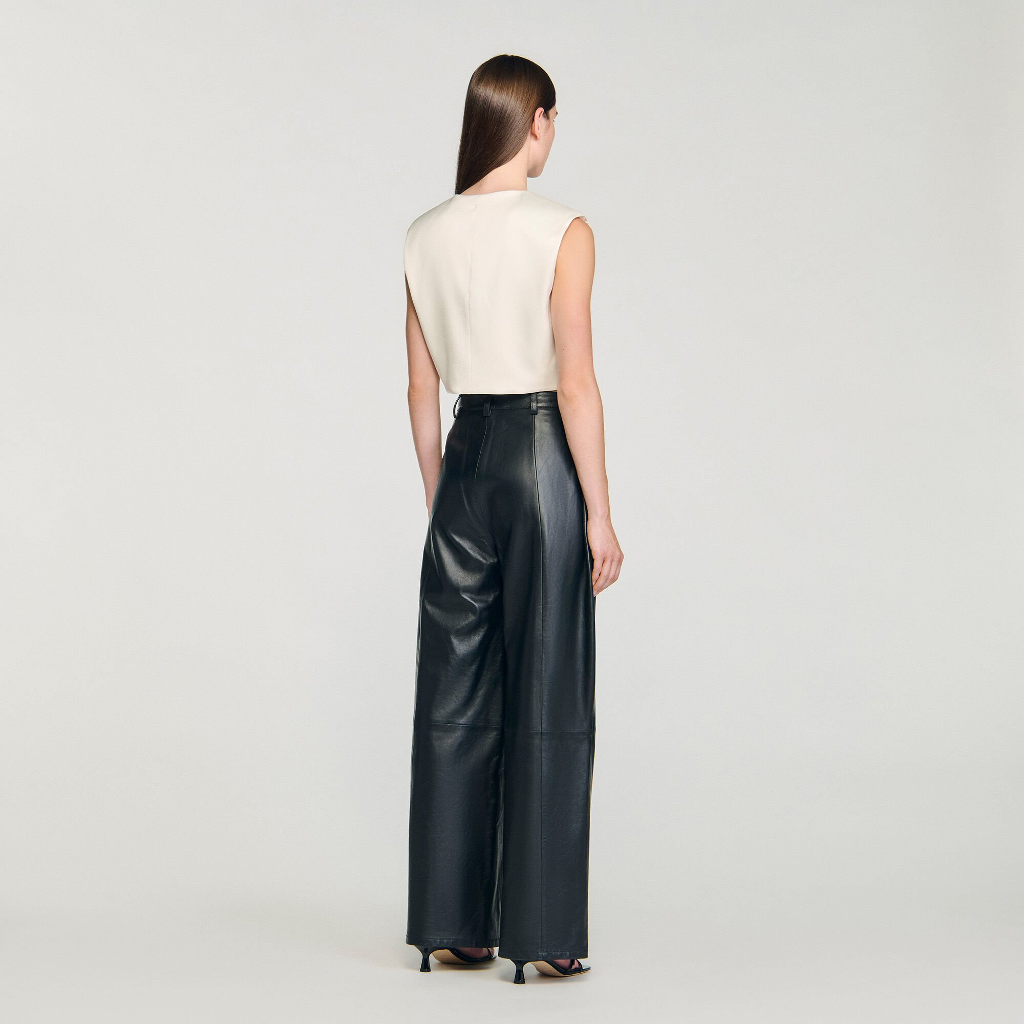 SATIN CROP TOP - 5
