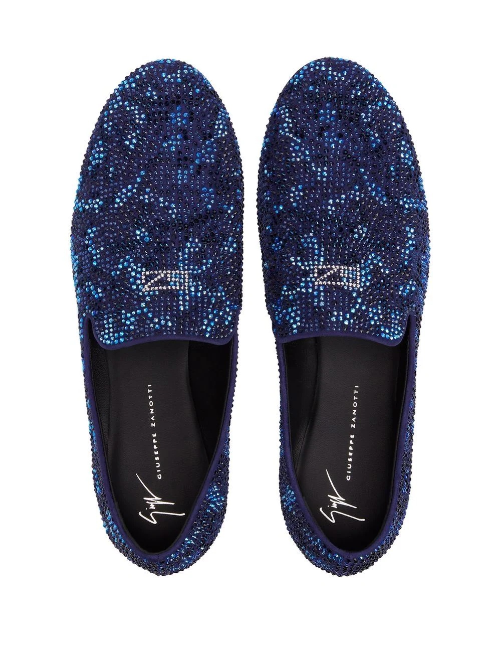 Lewis rhinestone loafers - 4
