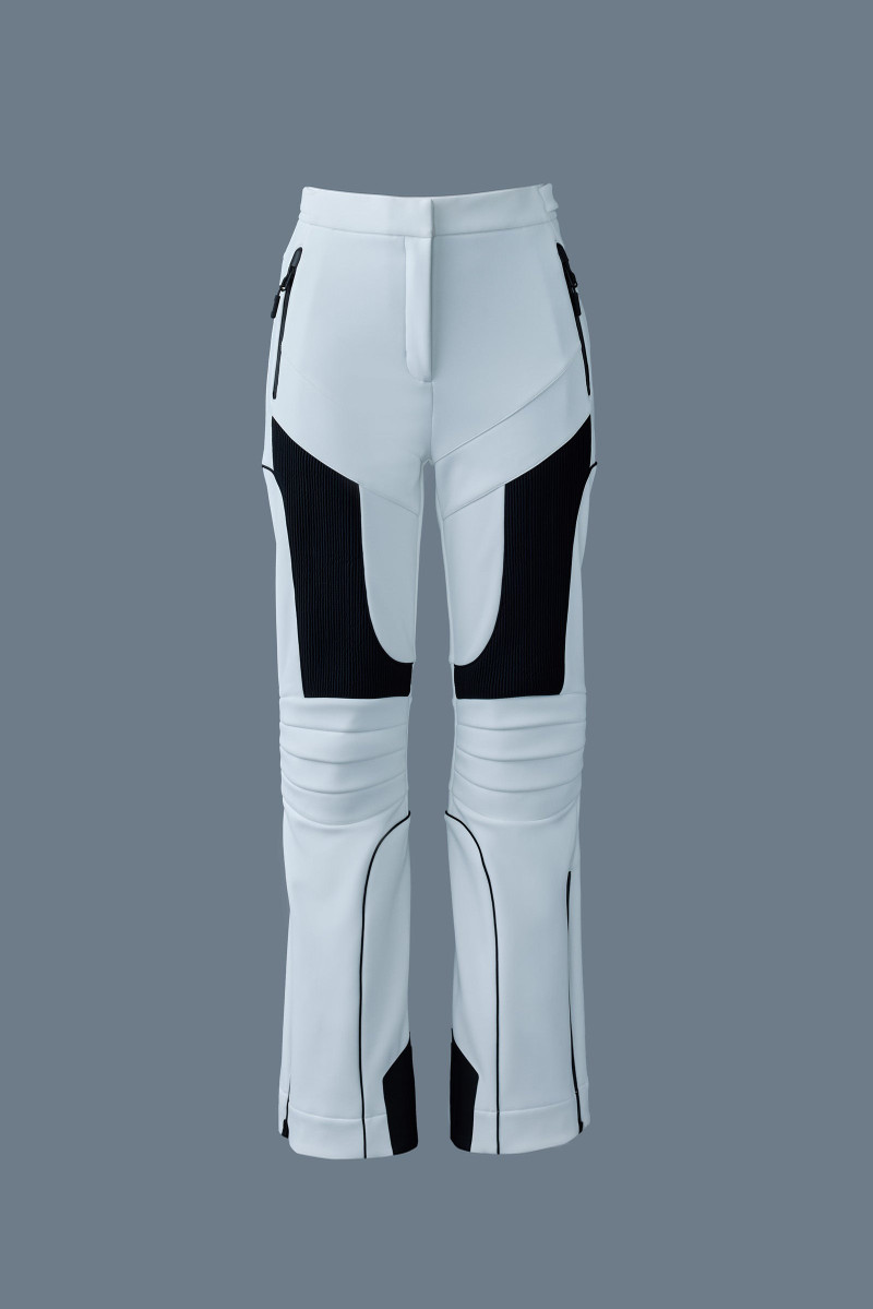 MAIKA Techno Fleece ski pants with articulated knees and smocked detail 1