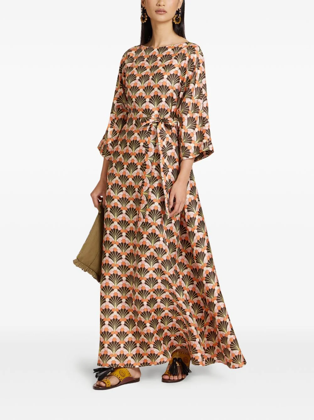 Muumuu dress round neck - 1