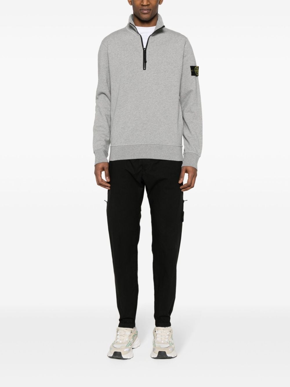 Compass-badge sweatshirt - 2