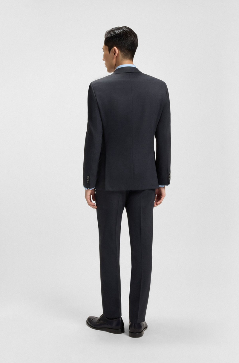 BOSS SLIM-FIT SUIT IN MICRO-PATTERNED STRETCH WOOL outlook