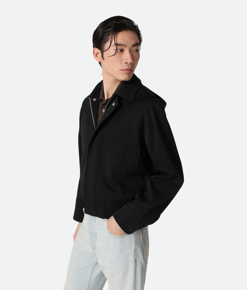 Bottega Veneta 곡물 드 Poudre Blouson outlook