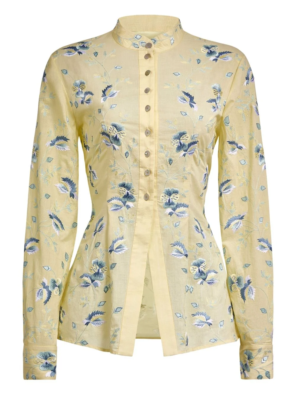 Juniper embroidered cotton blouse - 1