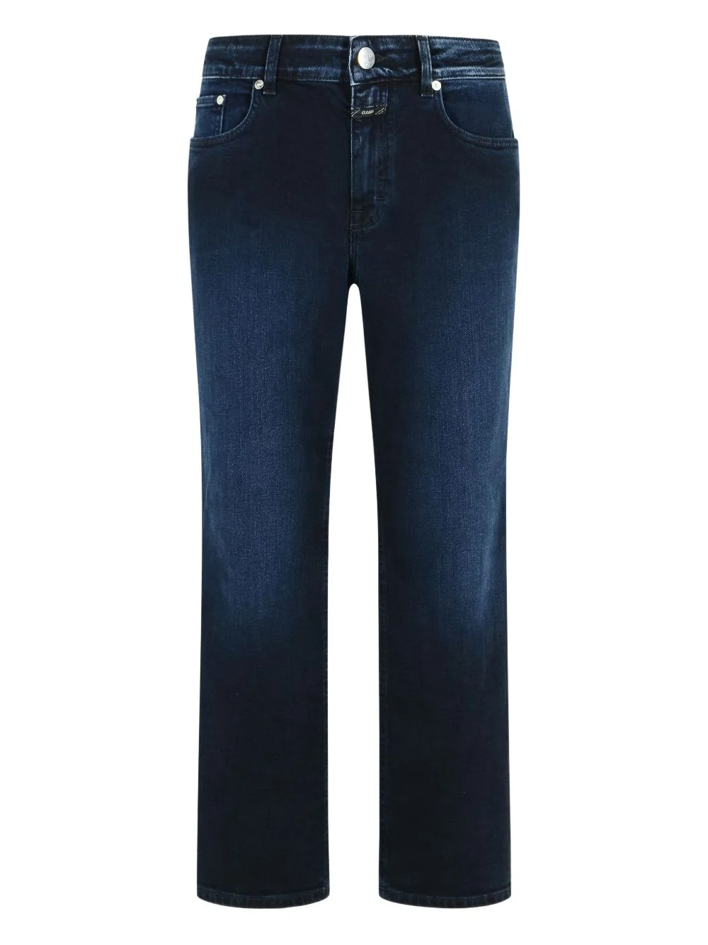 five-pocket button jeans - 1