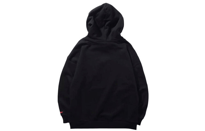 Li-Ning Li-Ning Character Graphic Hoodie 'Black' AWDNB63-1 outlook