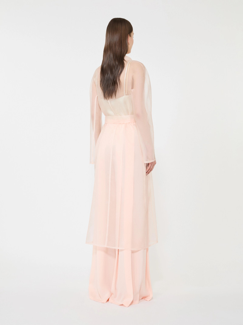 VODKA Silk organza duster coat - POWDER 4
