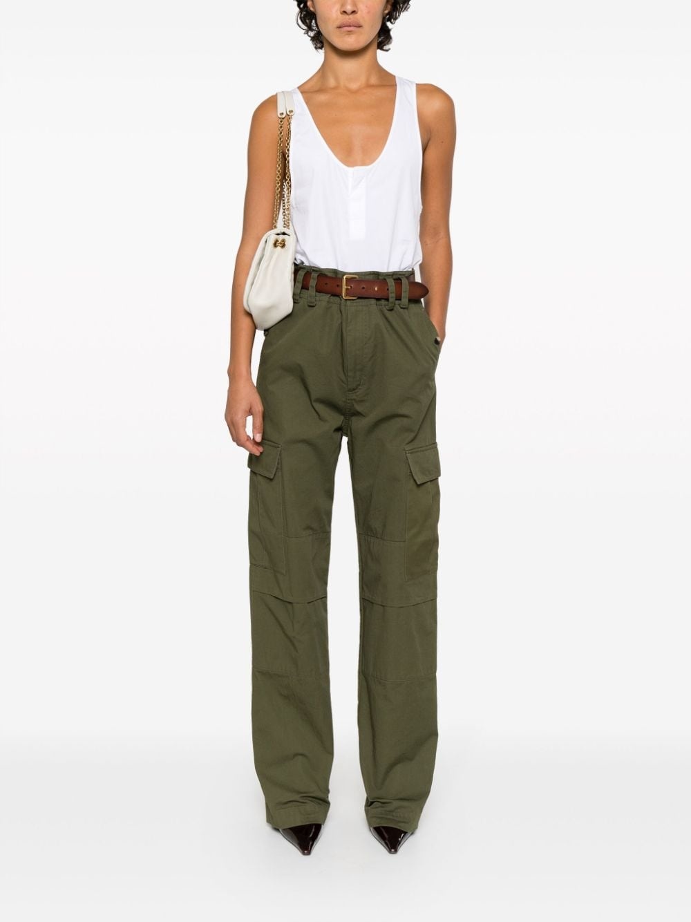 Cassandre cotton cargo trousers - 2