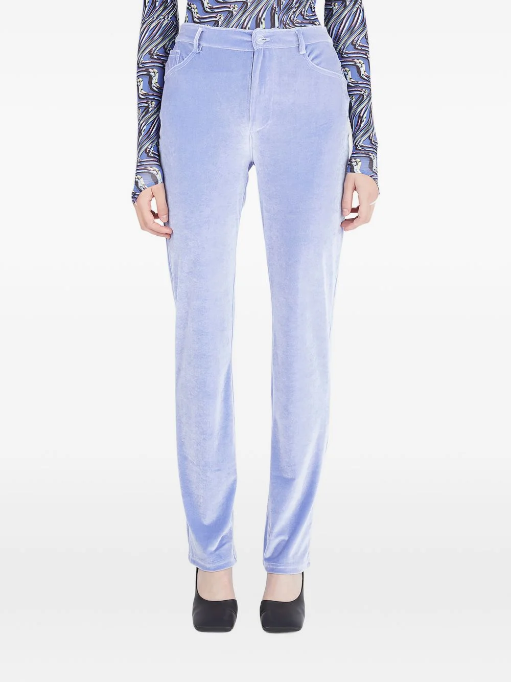 five-pocket trousers - 1