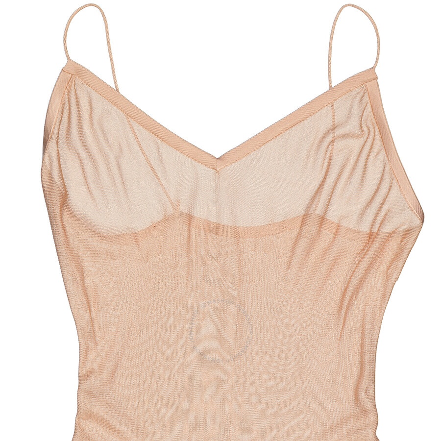 Alaia Ladies Rose Chair Semi Sheer Slip Dress - 7