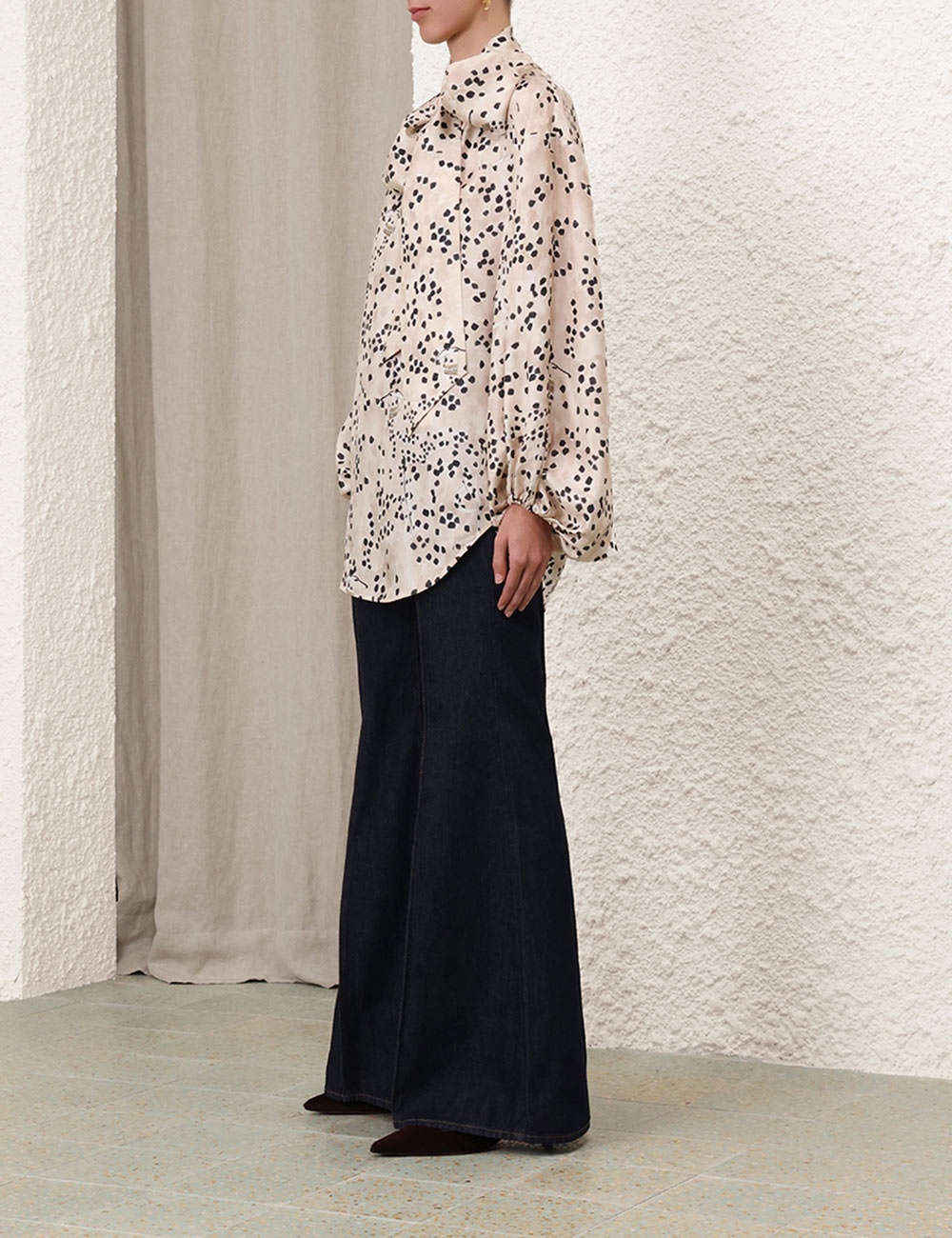 ILLUSTRATION BILLOW BLOUSE - 3