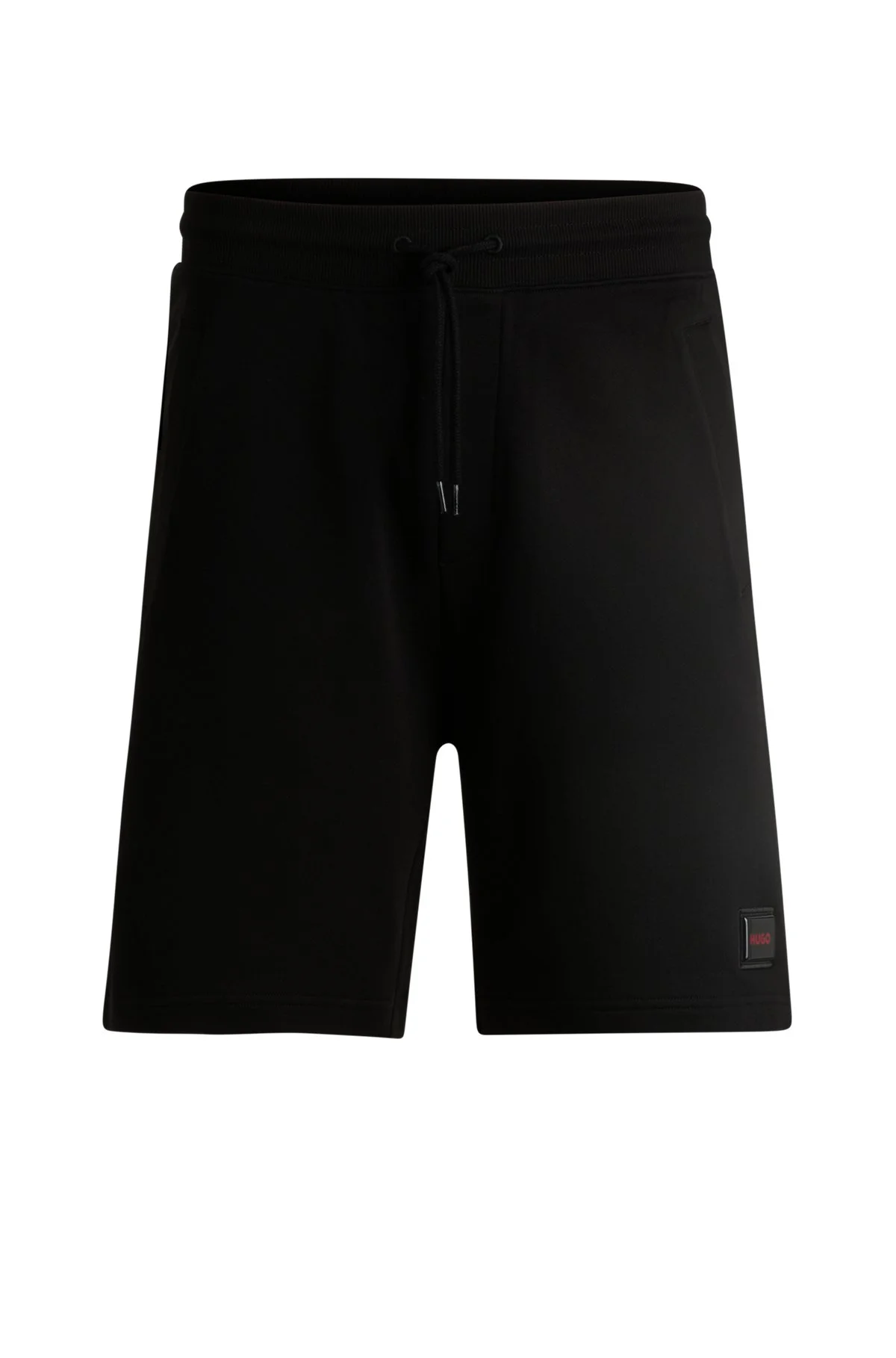 COTTON-TERRY RELAXED-FIT SHORTS WITH LOGO TRIM - 1