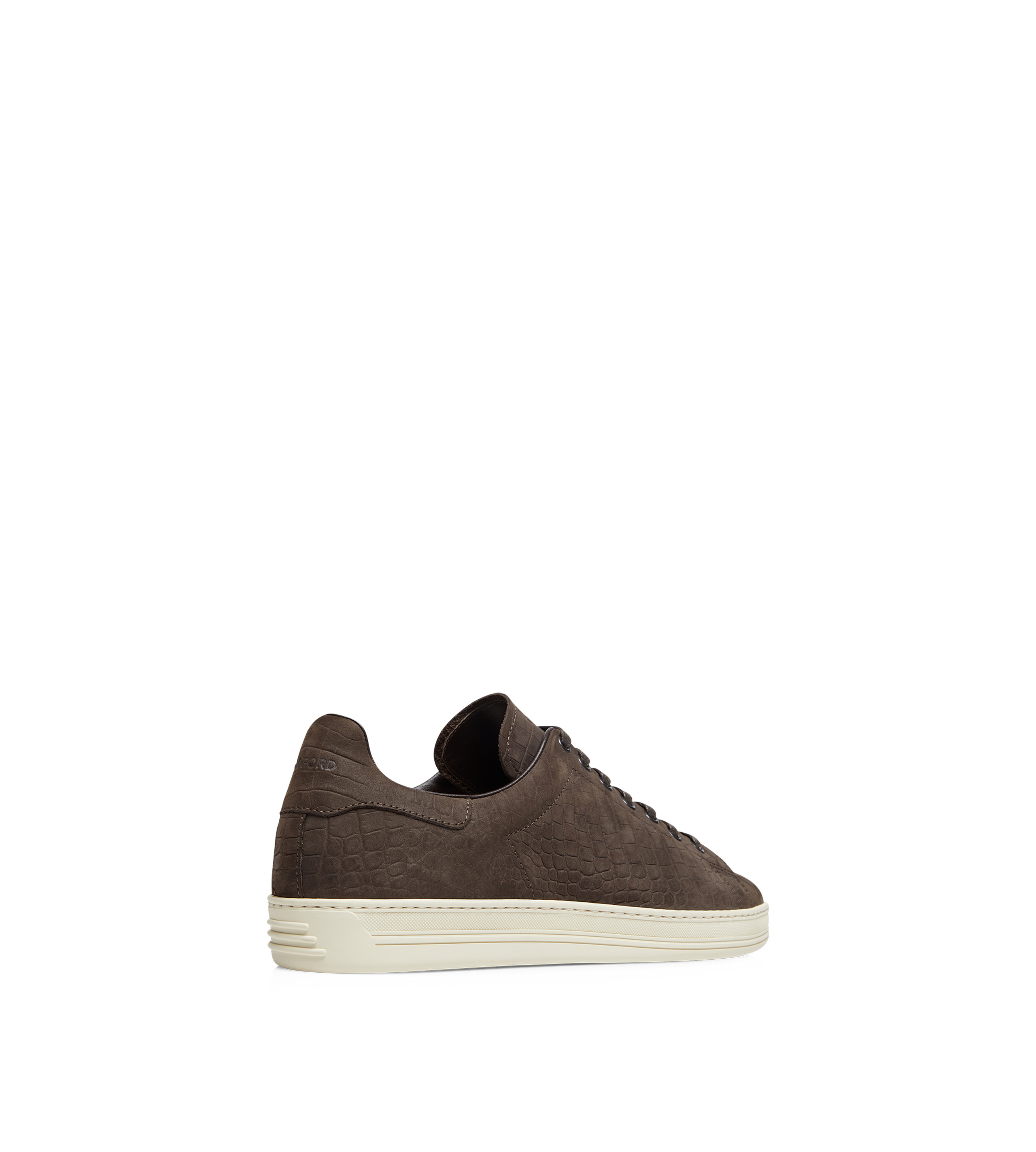 STAMPED CROC NUBUCK WARWICK SNEAKER - 3