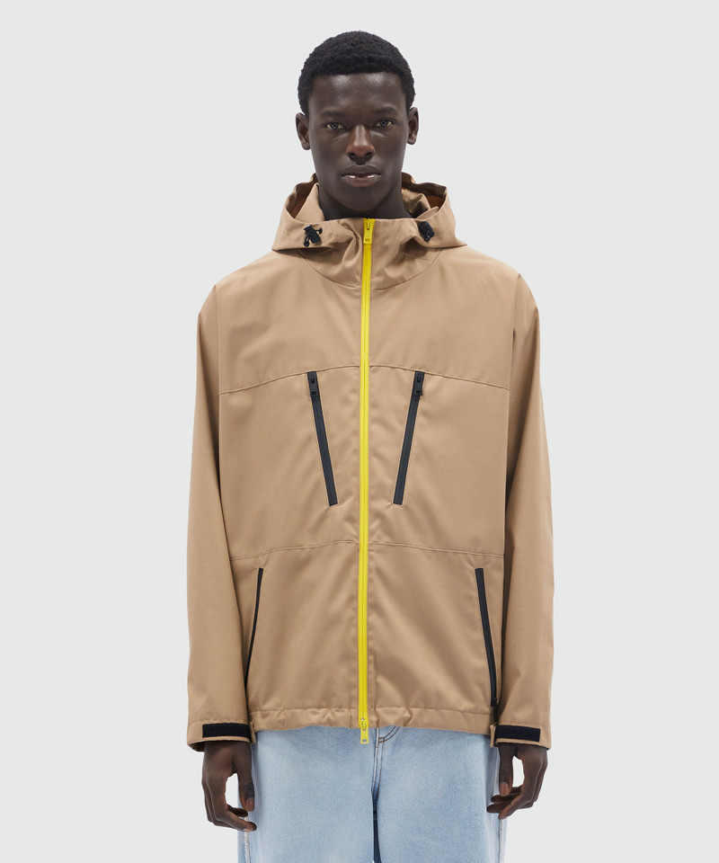 MSGM Biscuit technical gabardine jacket outlook