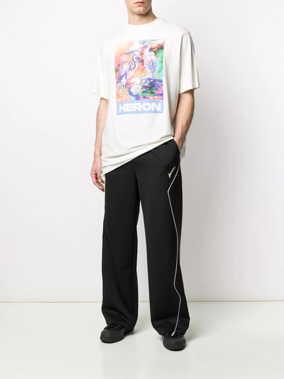 Heron Preston heron print T-shirt outlook