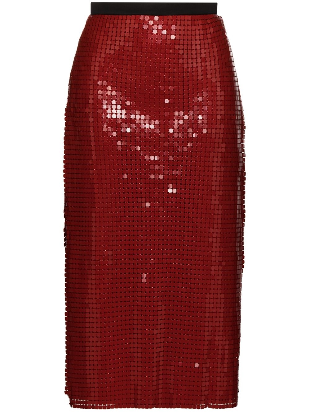 chainmail midi skirt - 1