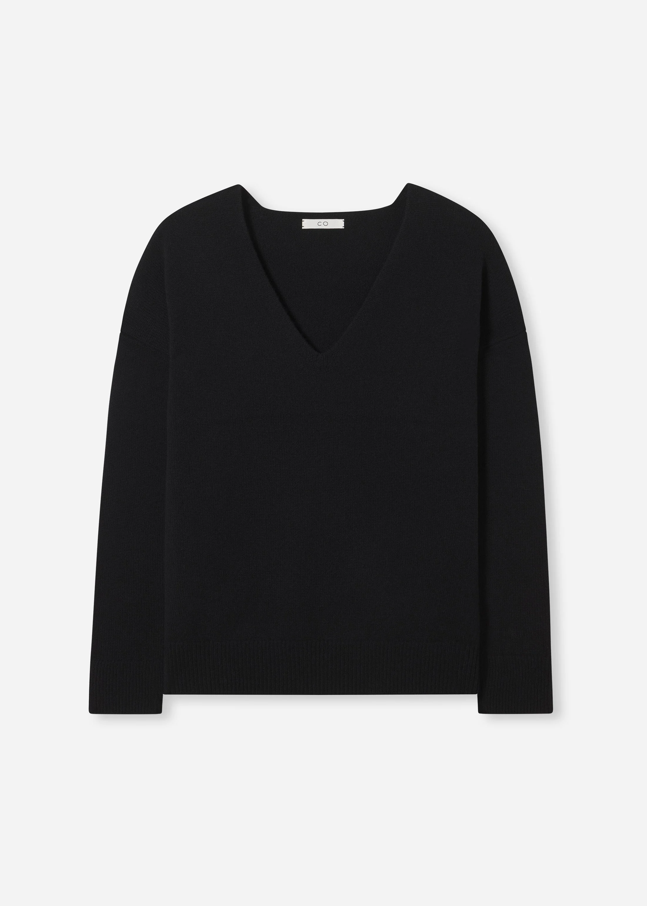 V-Neck Sweater in Cashmere - 1
