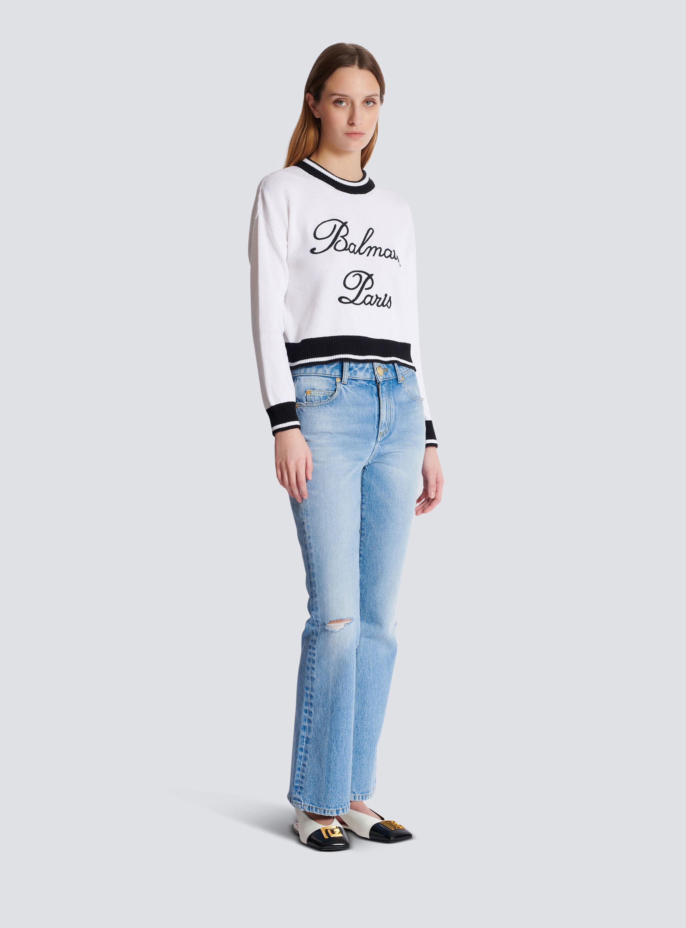 Balmain Signature knit jumper - 3