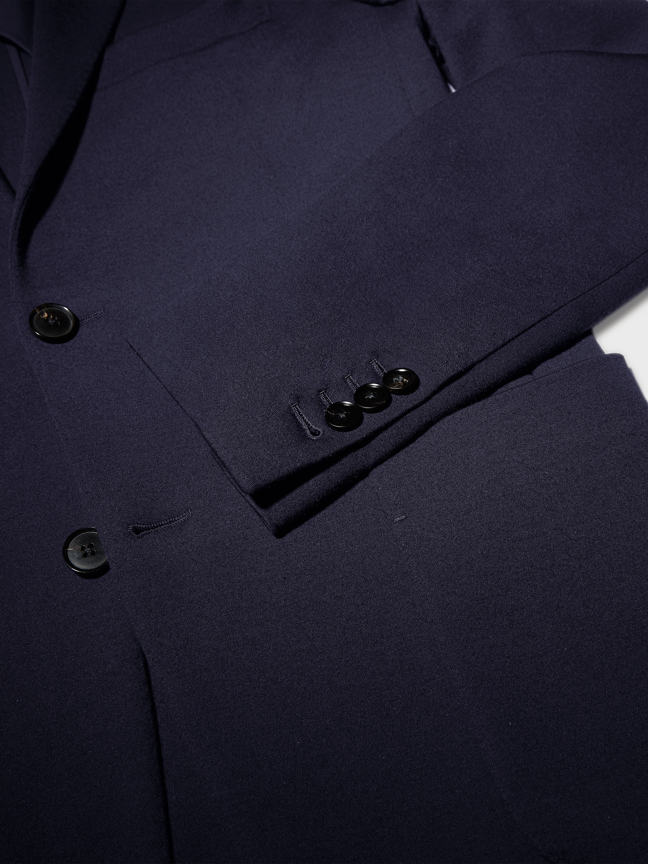 NAVY BLUE 12MILMIL12 WOOL SHIRT JACKET - 3