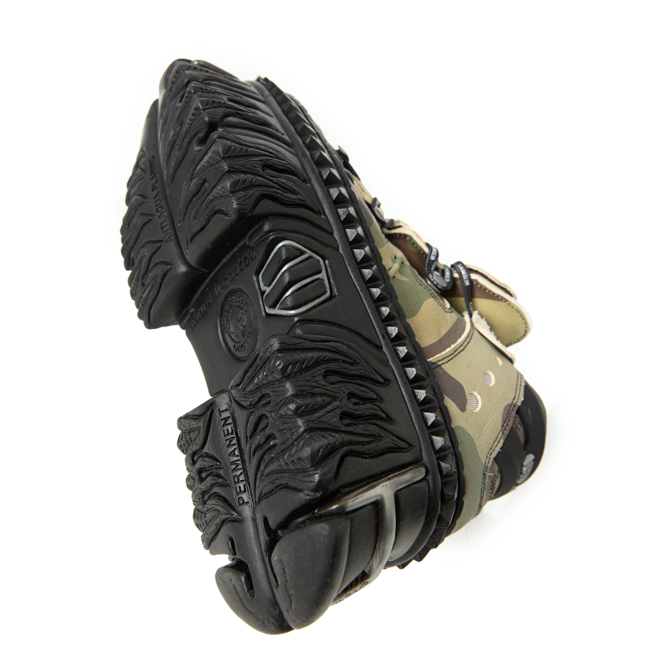X NEW ROCK PLATFORM BOOTS - 4