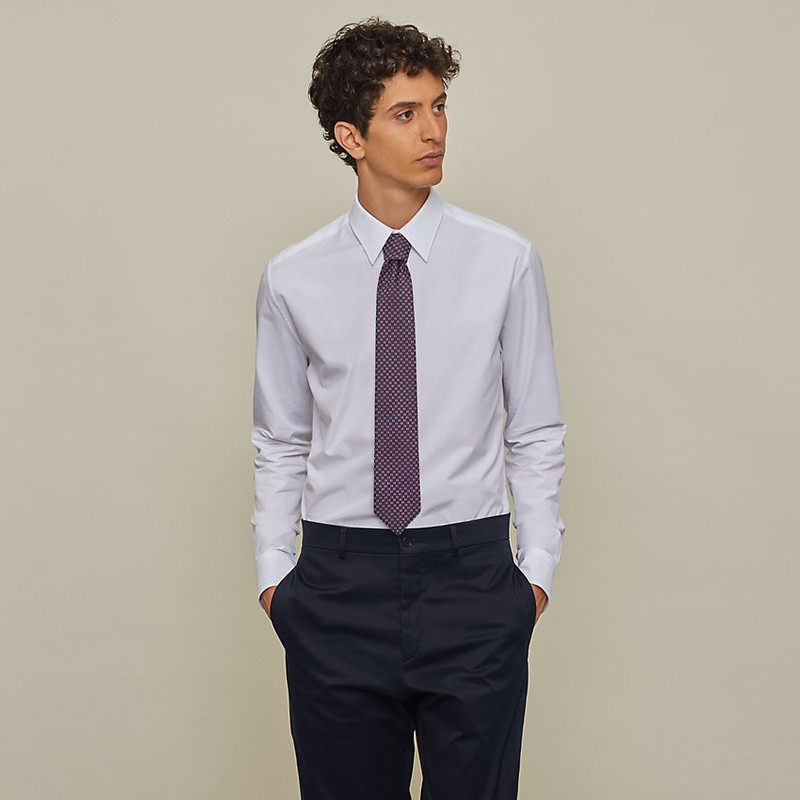 Hermès Tie 7 H Flamboyant Web tie outlook