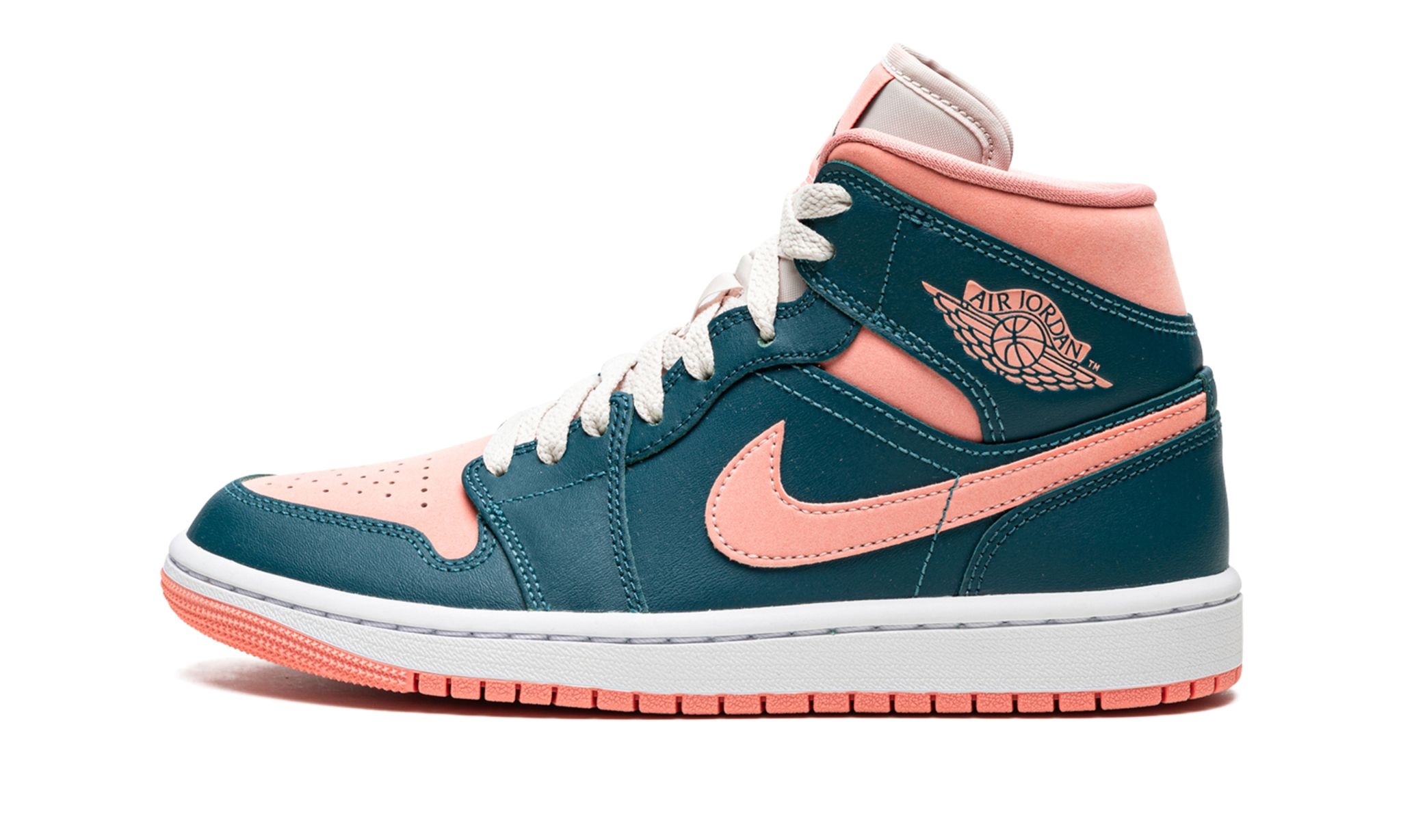 Wmns Air Jordan 1 Mid "Dark Teal Green" - 2