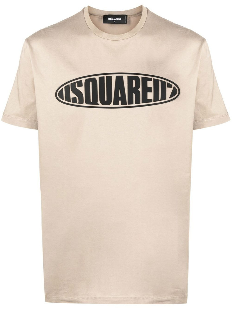 logo-print short-sleeve T-shirt 1