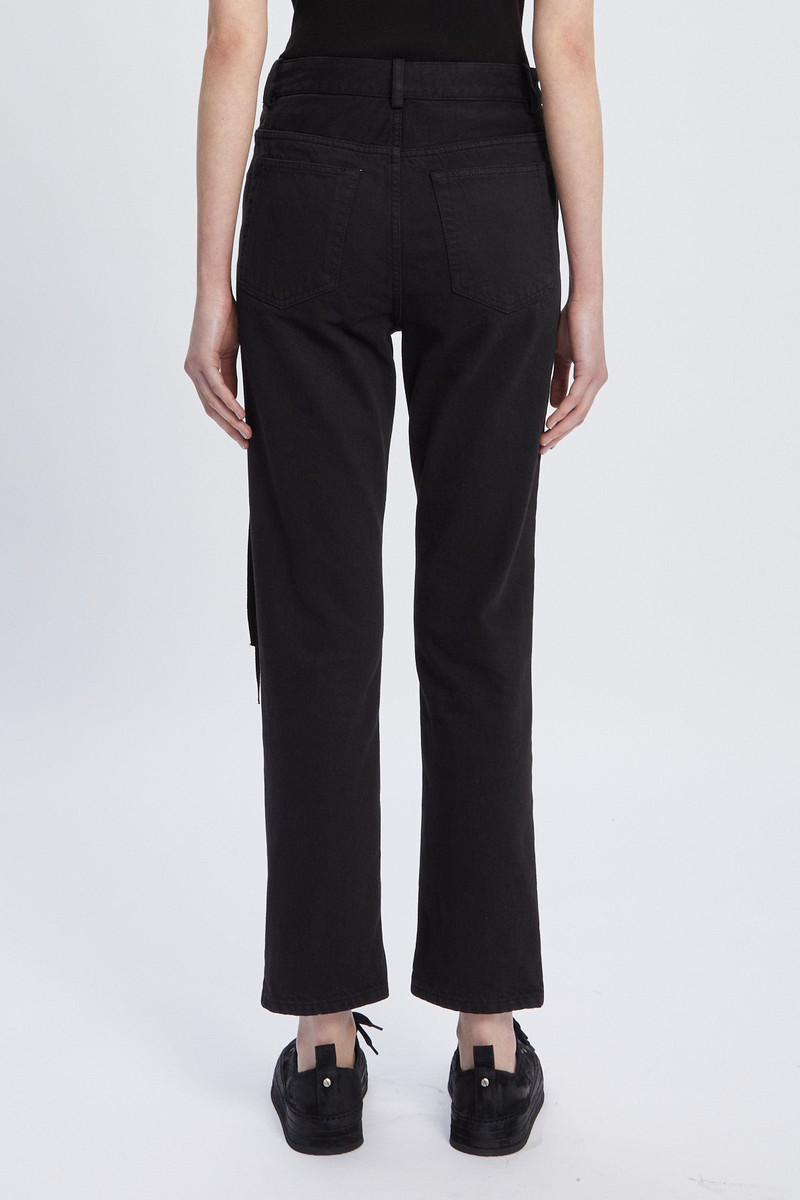 Herme 5 Pockets Slim Fit Cropped Trousers 3