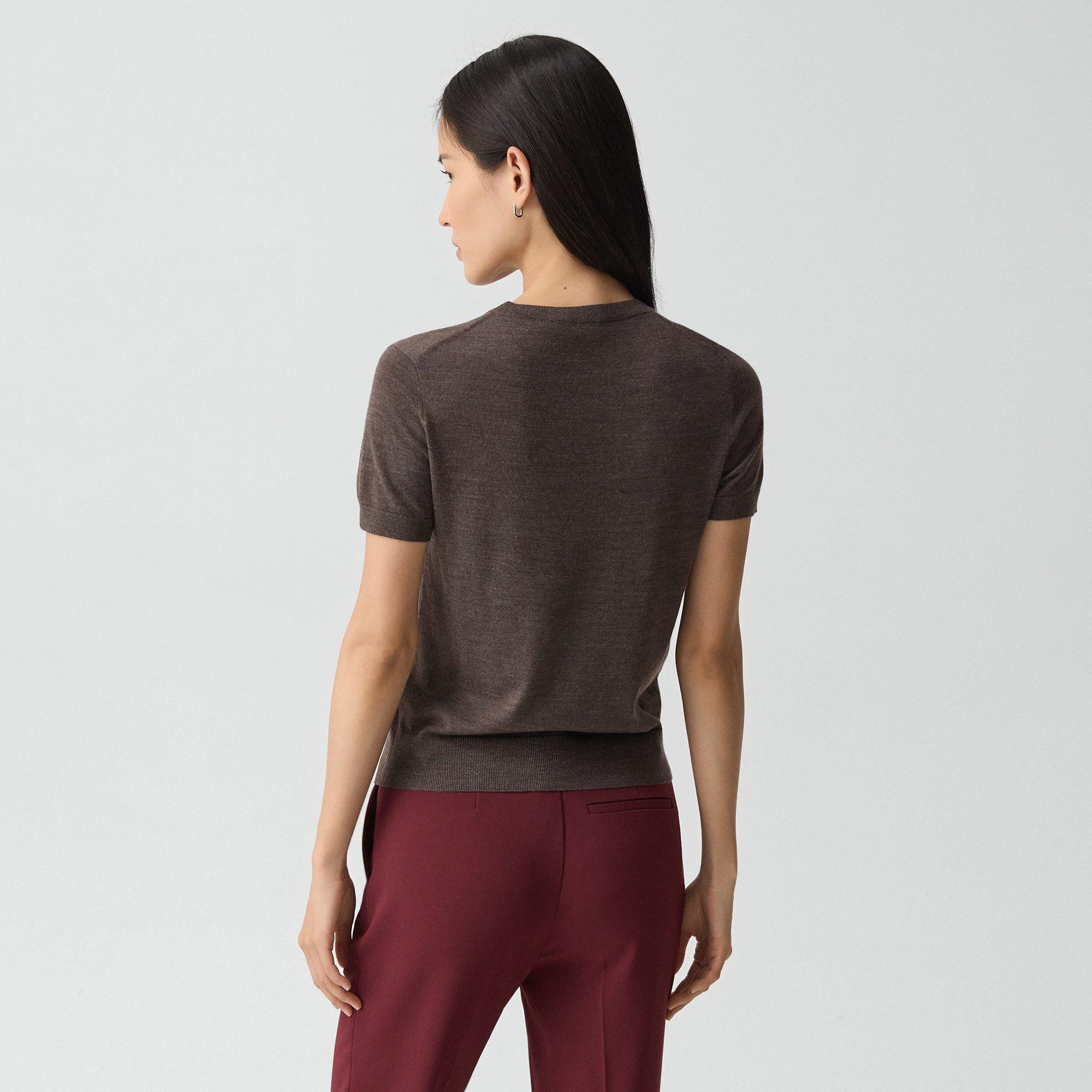 Sweater Tee in Regal Wool - 4