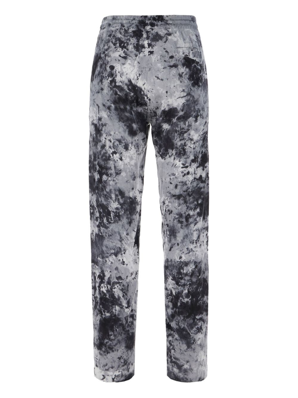 tie-dye drawstring trousers - 2