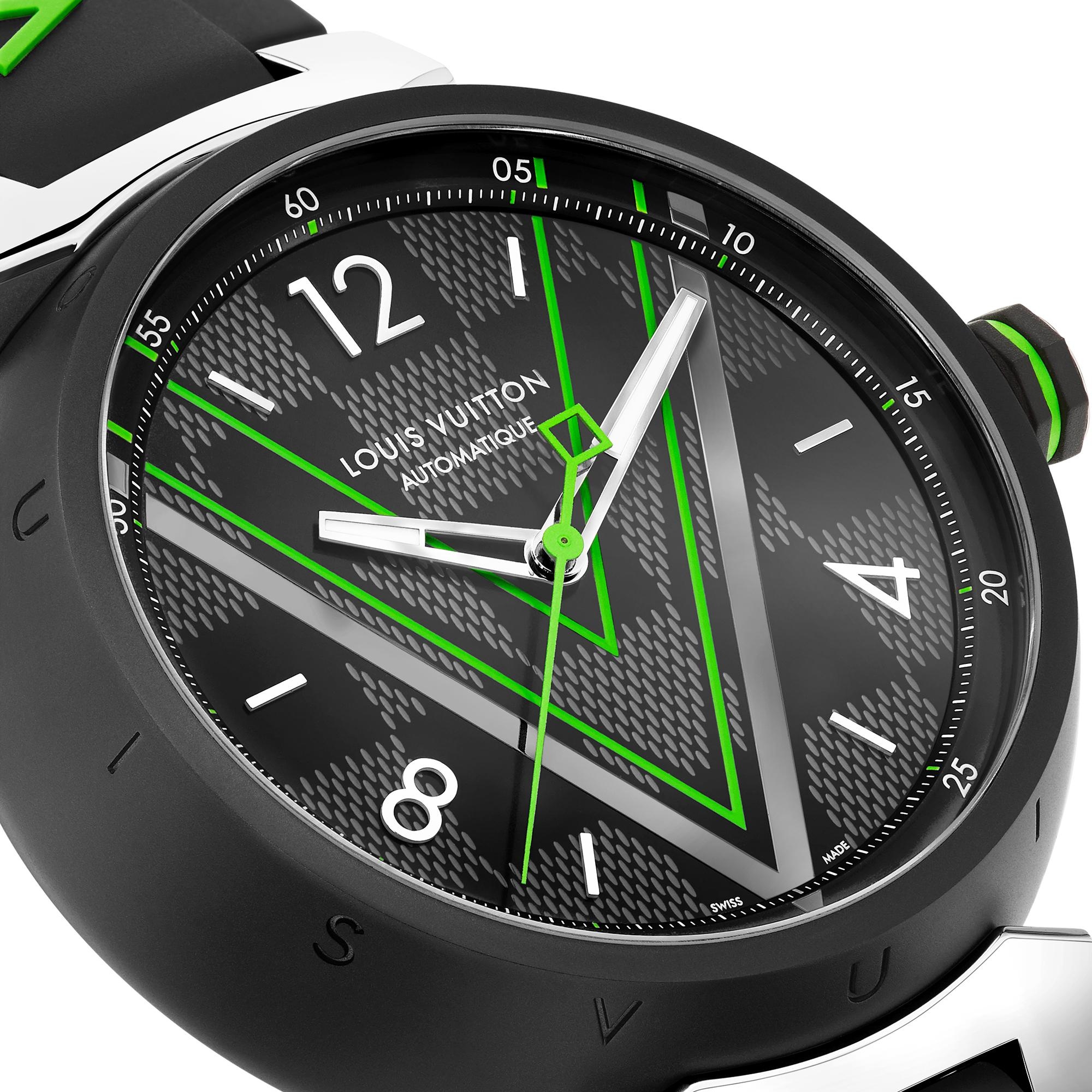 Tambour Damier Graphite Race - 4