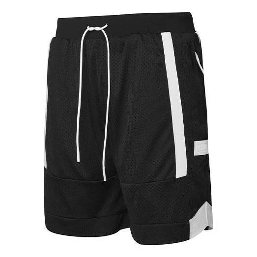 PUMA Court Side Mesh Basketball Shorts 'Black' 530329-03 - 1