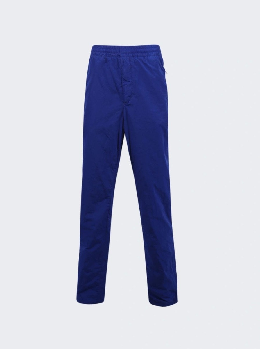 4g Embroidered Garment Dye Trackpants Ocean Blue - 1
