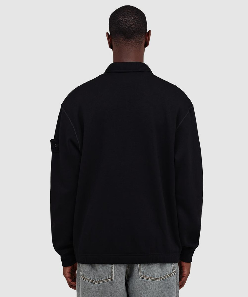 Ghost wool fleece zipped track jacket 3