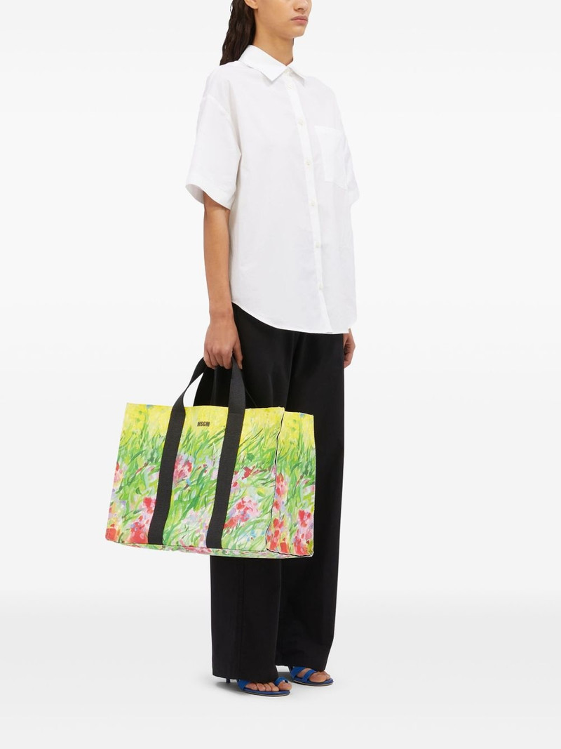 MSGM printed tote bag outlook