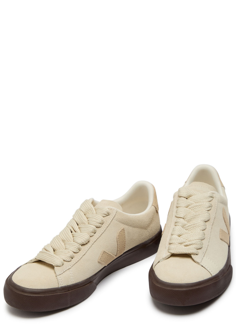 Veja Campo Logo-appliquéd Suede Sneakers - 3