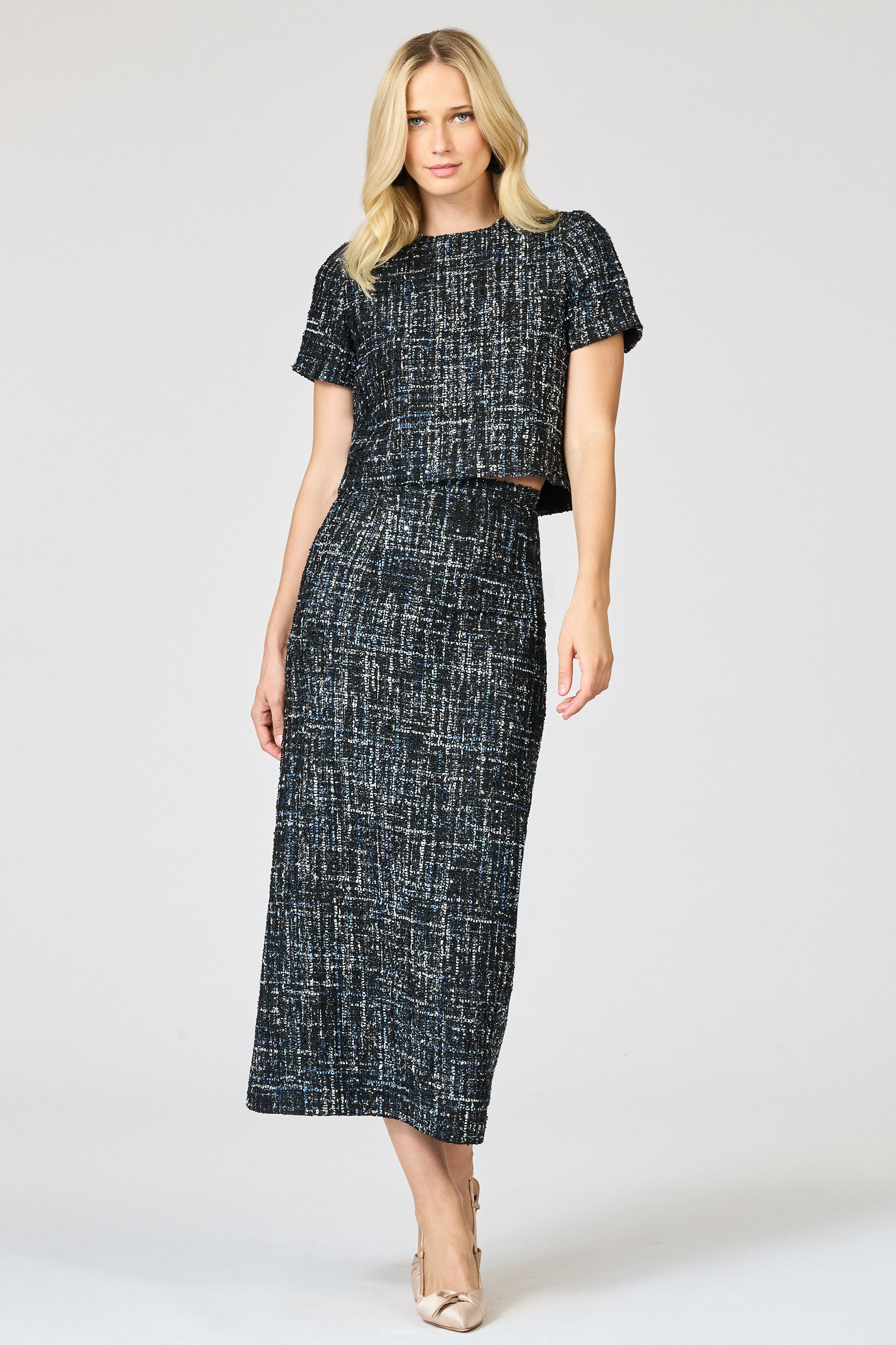 ADORA SKIRT - OBSIDIAN FROST - 2