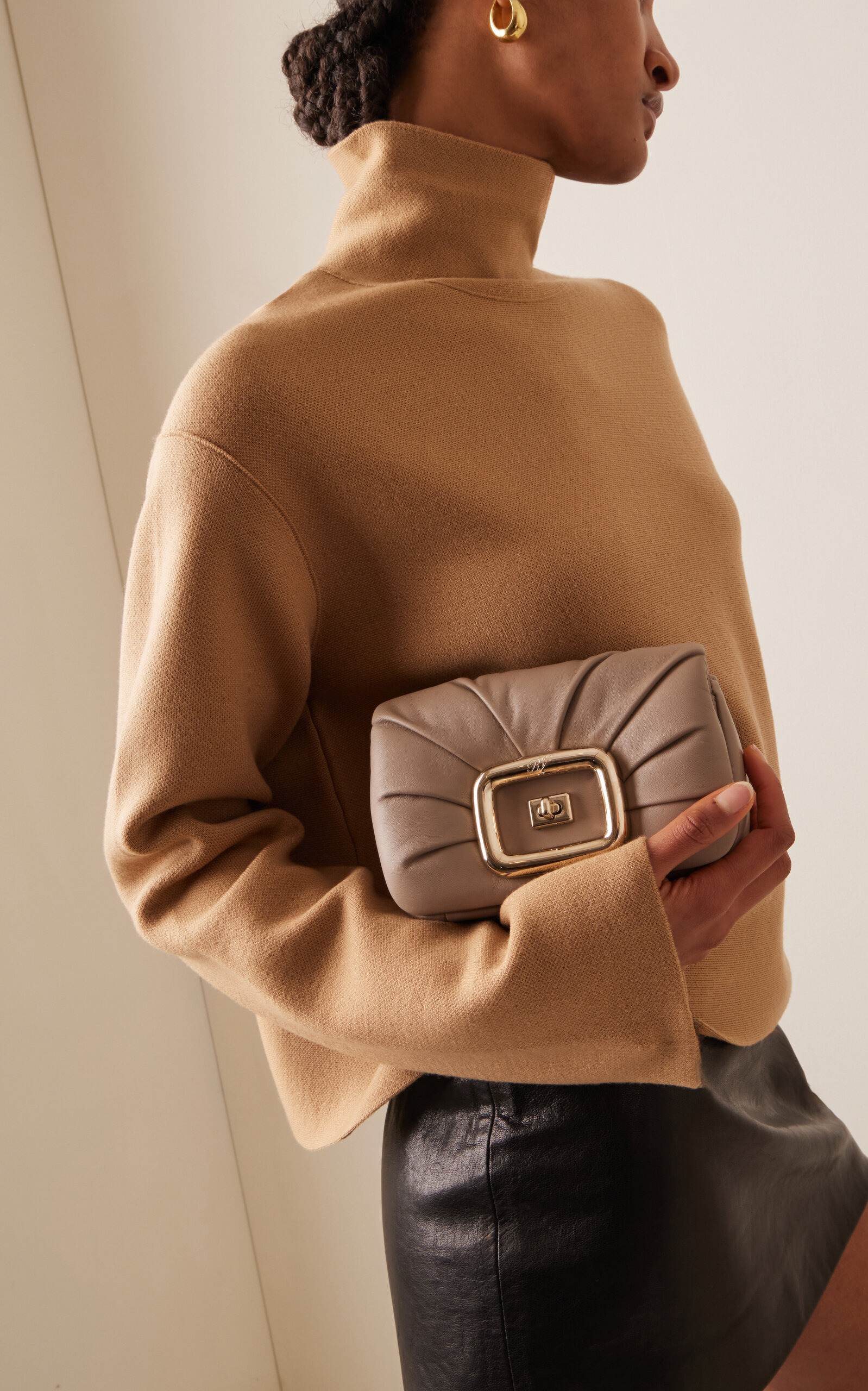 Viv' Choc Me Leather Mini Bag neutral - 3