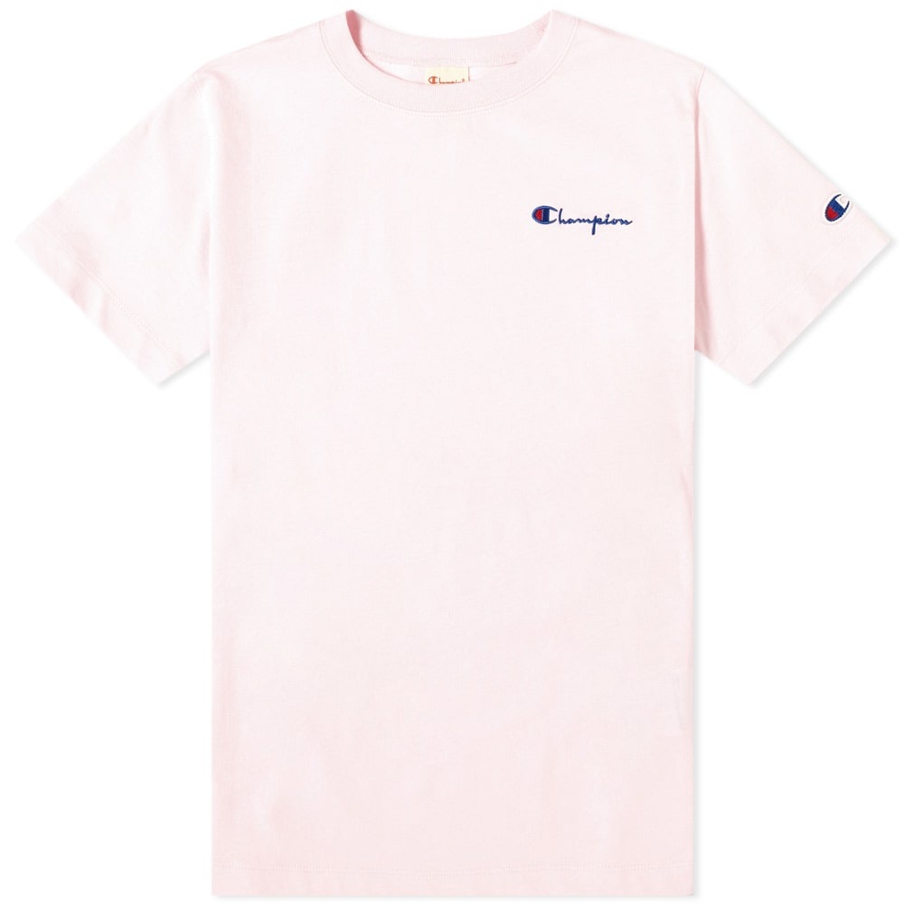 Champion Reverse Weave Women's Small Script Logo Tee - 1