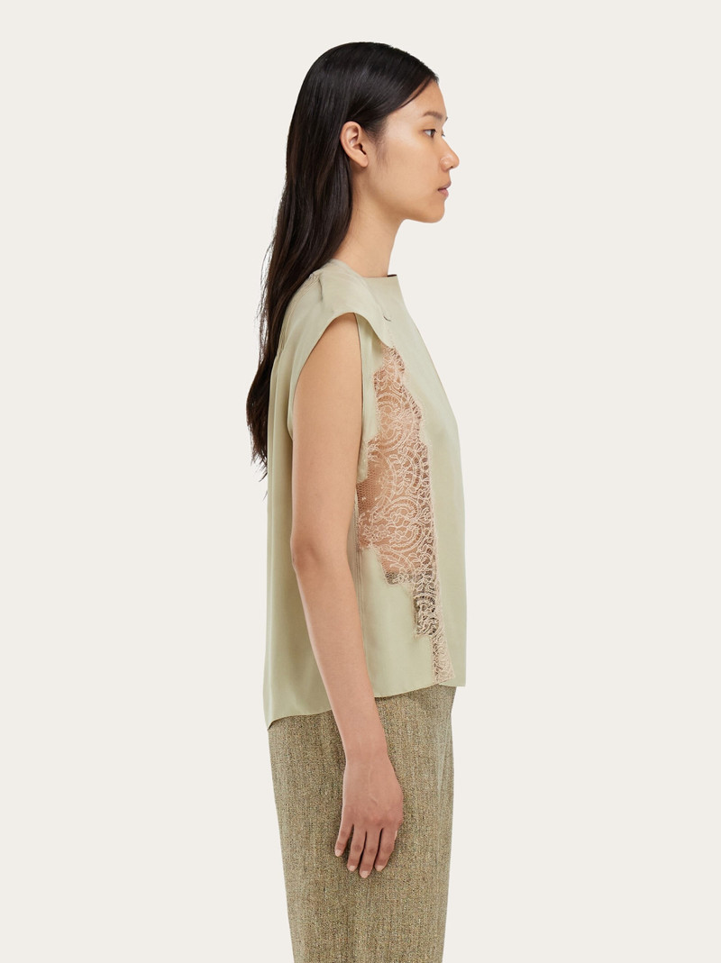 Top with lace inserts 3